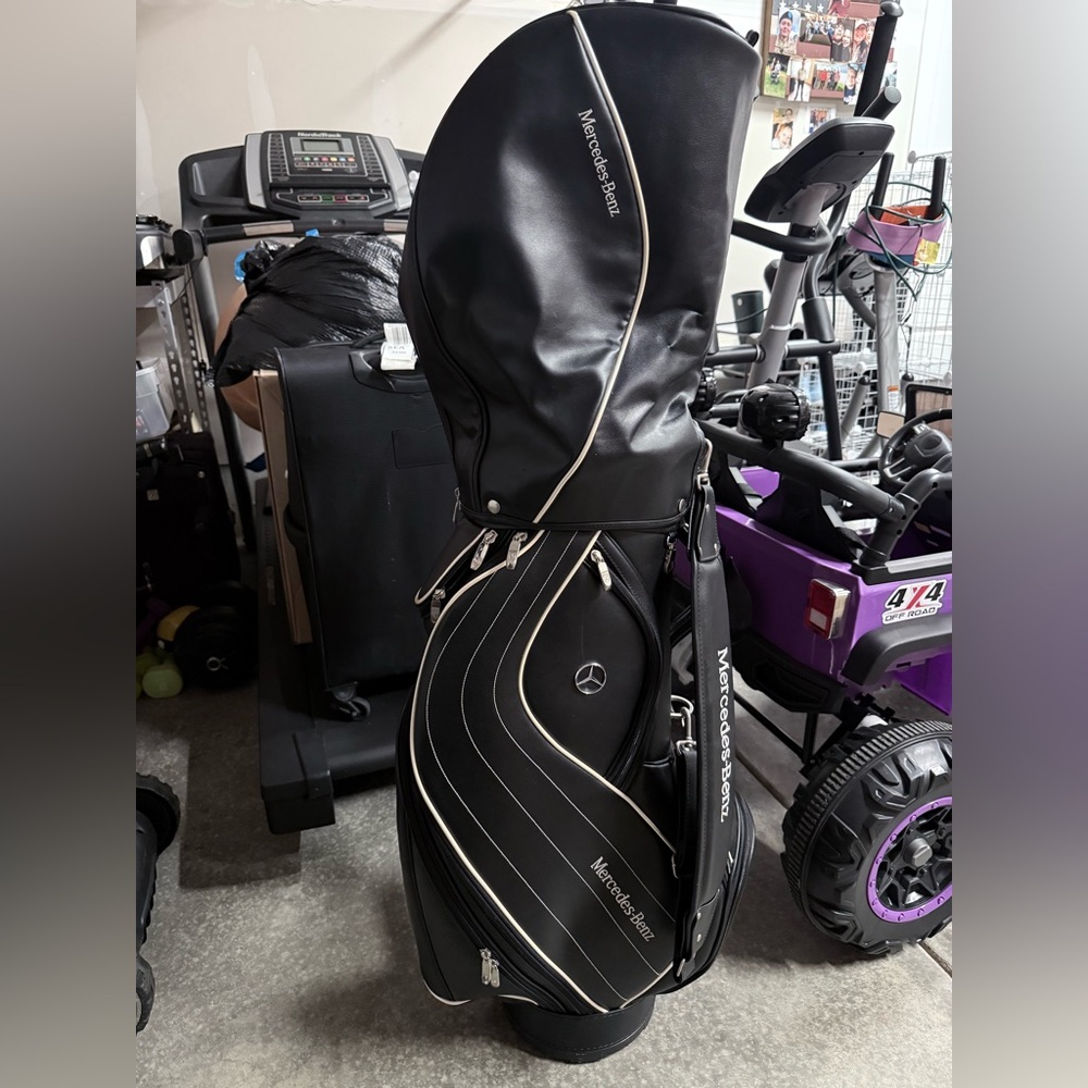 Mercedes-Benz Black Golf Bag - Picture 2 of 12